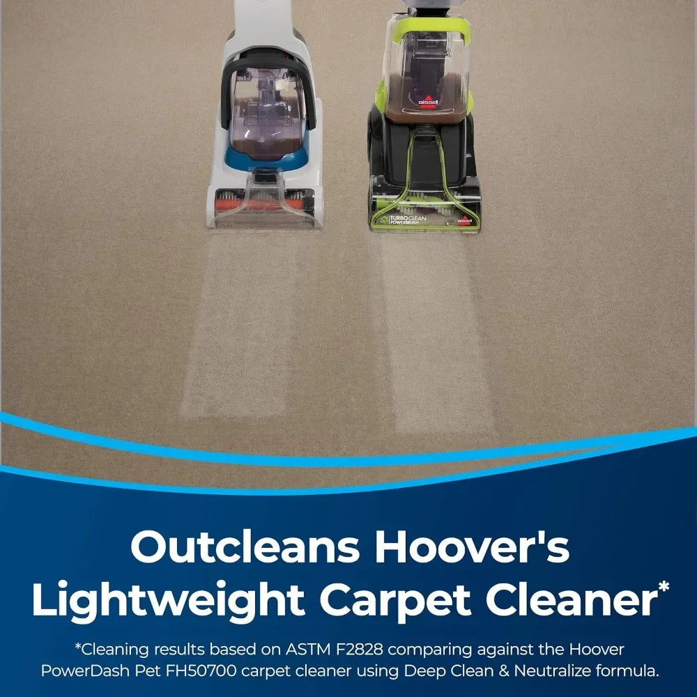 Turbo Clean Power Brush Carpet Cleaner, Removable Nozzle. Easily maintain and clean your machine.,