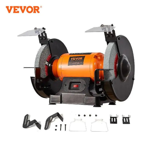 VEVOR 8" Variable Speed Bench Grinder: Multifunctional Polishing & Grinding Machine