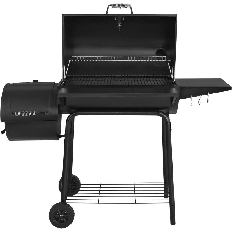 Royal Gourmet CC1830S 30" BBQ Charcoal Grill and Offset Smoker, 811 Square Inch cooking surface