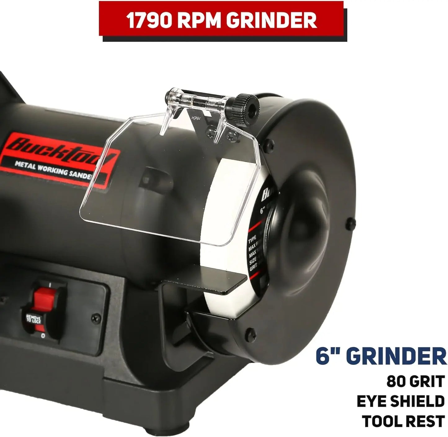 Precision Crafting Power Tool: Low Speed 1x30 Belt & 6" Grinder Sander Combo - Ideal for Knife Making