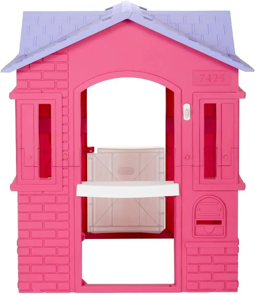 Pretend Princess Playhouse: Cape Cottage, Working Doors & Windows, Ages 2+, Pink