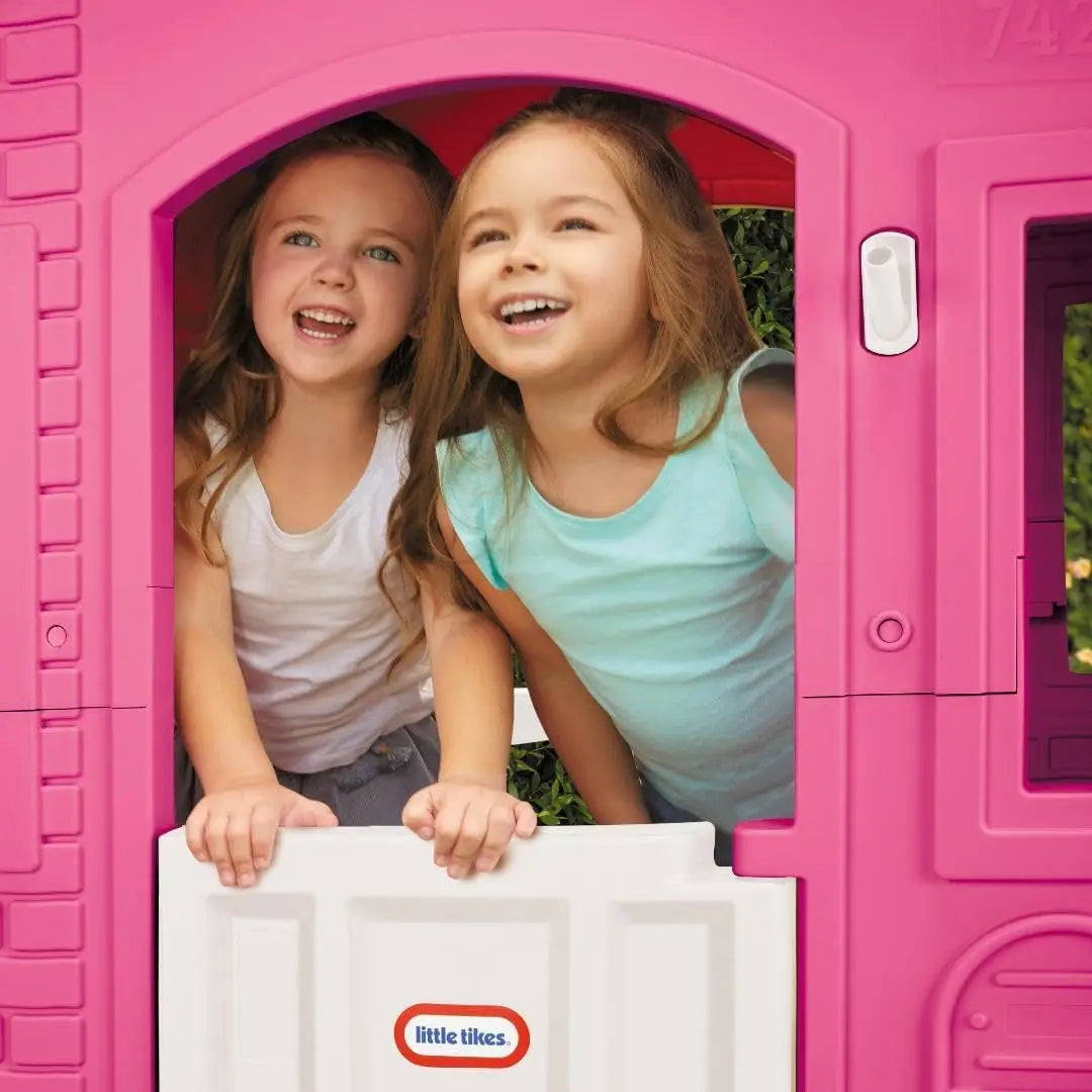 Pretend Princess Playhouse: Cape Cottage, Working Doors & Windows, Ages 2+, Pink