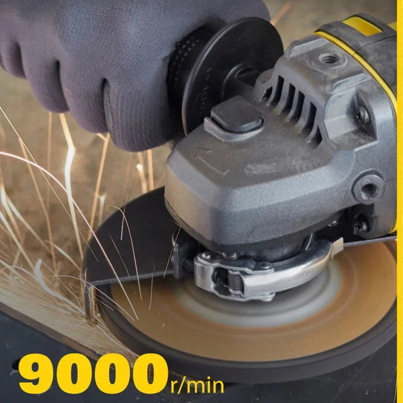 Stanley Cordless Angle Grinder: SCG400, 100x16mm, 9000rpm, Low Vibration, PowerShare 20v