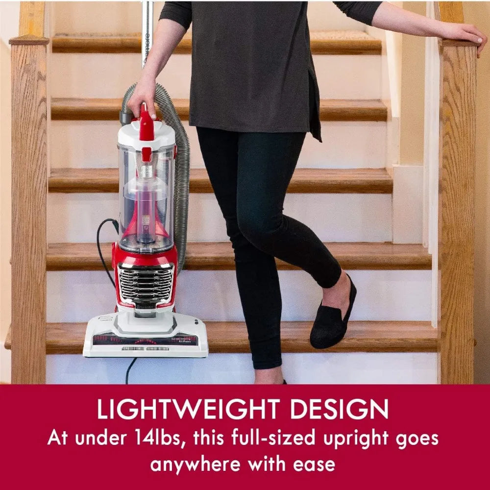 Kenmore Bagless Upright Vacuum Lightweight Carpet Cleaner w/ 10’Hose, HEPA Filter, 4 Cleaning Tools