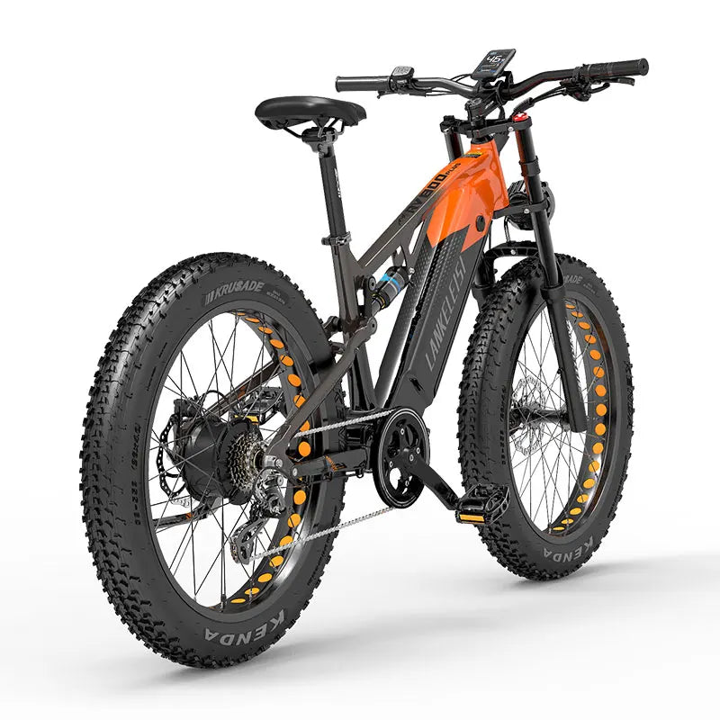 LANKELEISI Electric Bike RV800 48V 20AH 750W BAFANG Motor Electric Bicycle 26* 4.0 Inches Fat Tire