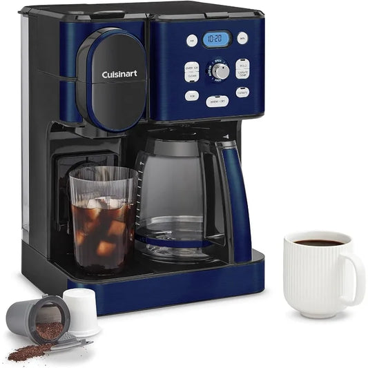 Cuisinart Coffee Maker: 12-Cup Glass Carafe, Automatic Hot & Iced Coffee, Single Server Brewer