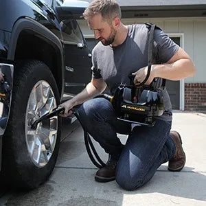 Portable Power Cleaner w/ Floor Mop, Variable Steaming, 16-Piece Accessory Set, Chemical-Free Cleaning