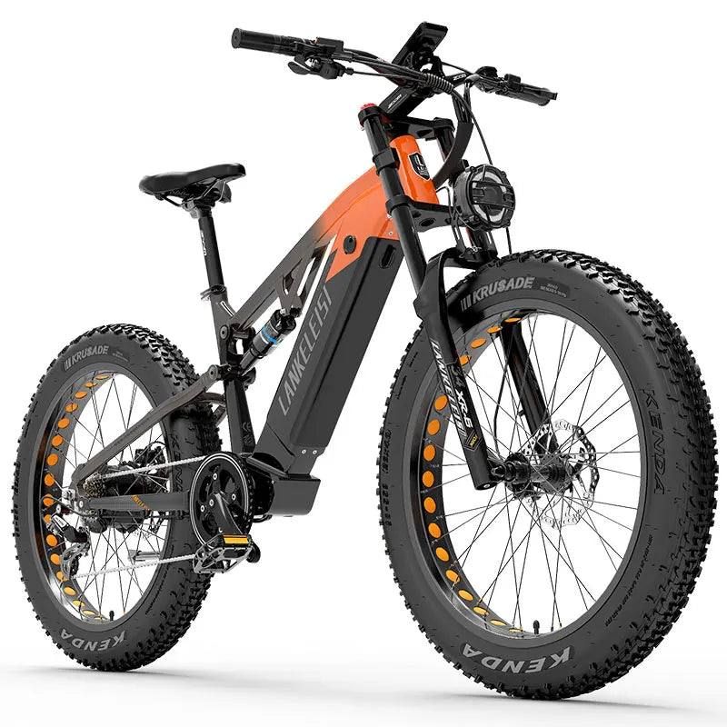 LANKELEISI Electric Bike RV800 48V 20AH 750W BAFANG Motor Electric Bicycle 26* 4.0 Inches Fat Tire