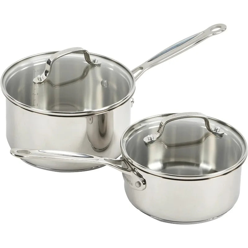 Cuisinart Piece Cookware Set, Chef's Classic Stainless Steel Collection 77-11G