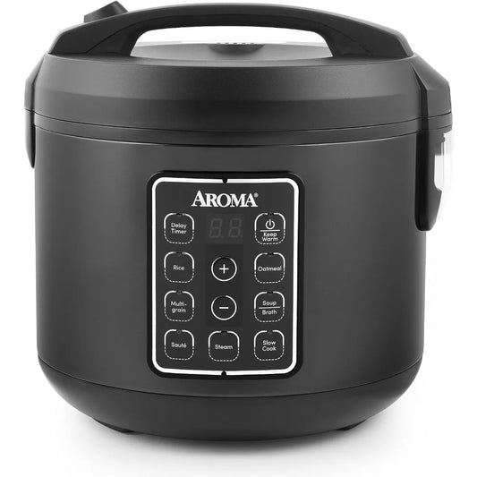 12-Cup (Cooked), Digital Rice & Grain Multicooker, Programmable Controls w/ Automatic Keep Warm Mode