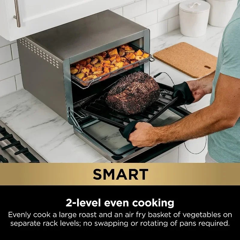 Ninja DT251 Foodi 10-in-1 Smart XL Air Fry Oven, True Surround Convection