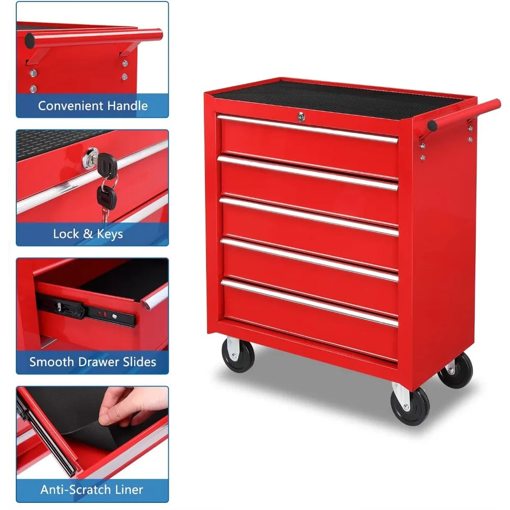 Aluminum Toolbox: Cushioned Drawer Liners for Warehouse & Repair Shop Organization