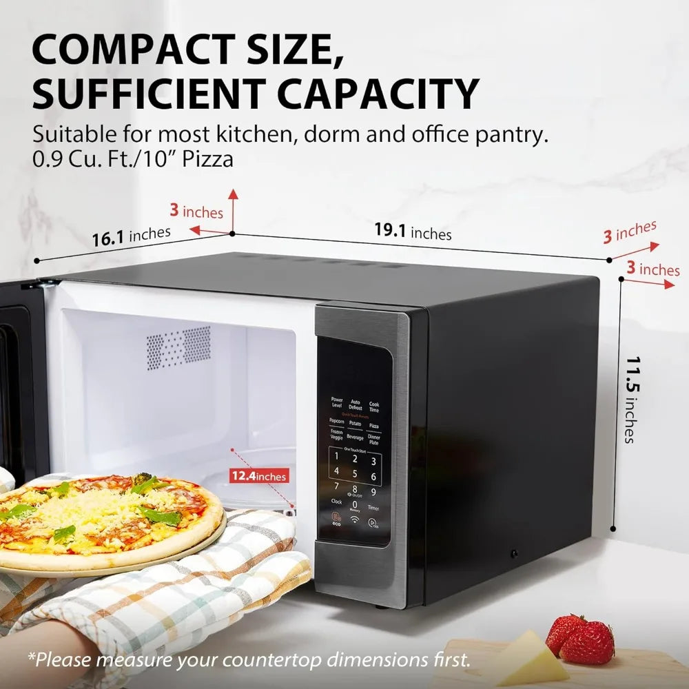 Toshiba ML-SEM23P(BS) Smart Countertop Microwave, Voice Control with Alexa, Free Recipe in APP