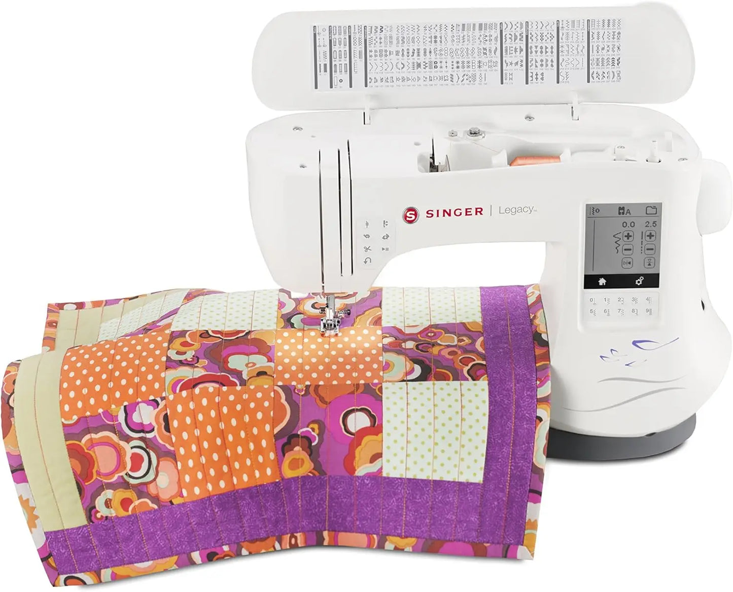 SE300 Embroidery Machine w/ 200 Built-In Embroideries, LCD Touch Screen, & 250 Built-In Stitches - Link Logical Mall