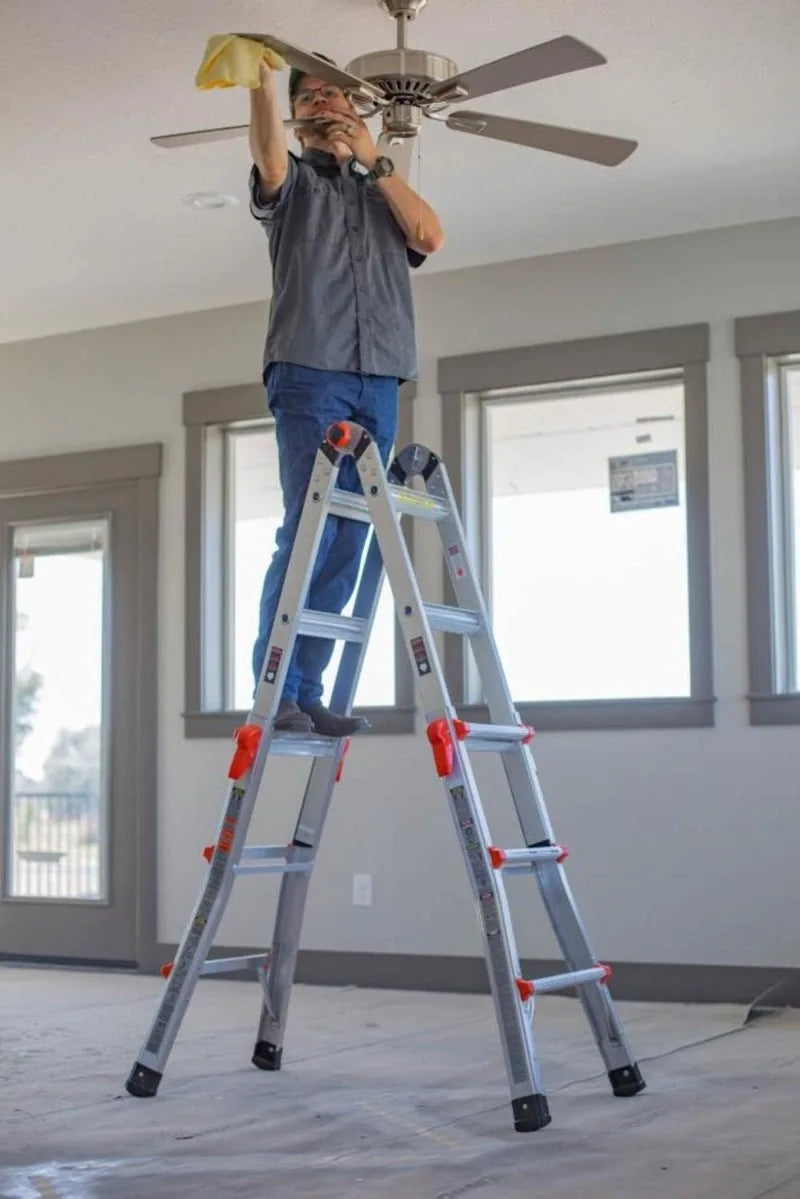 Little Giant Ladder Systems, 13 Ft, Multi-Position Ladder, Aluminum, Type 1A, 300 lbs Weight Rating