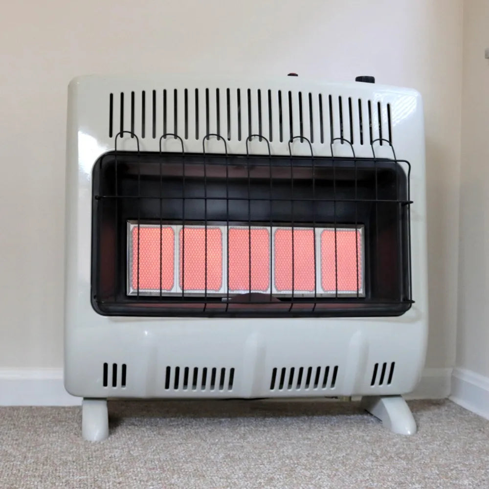 Mr. Heater Corporation F299831 Vent-Free 30,000 BTU Radiant Natural Gas Heater, Multi