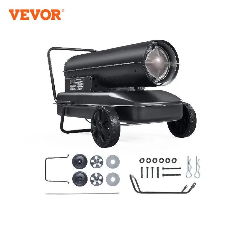 VEVOR Kerosene Forced Air Heater Portable Torpedo Diesel Space Heater with Thermostat