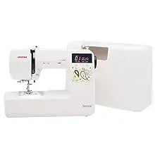 JW8100 Fully-Featured Computerized Sewing Machine with 100 Stitches, 7 Buttonholes, Hard Cover - Link Logical Mall