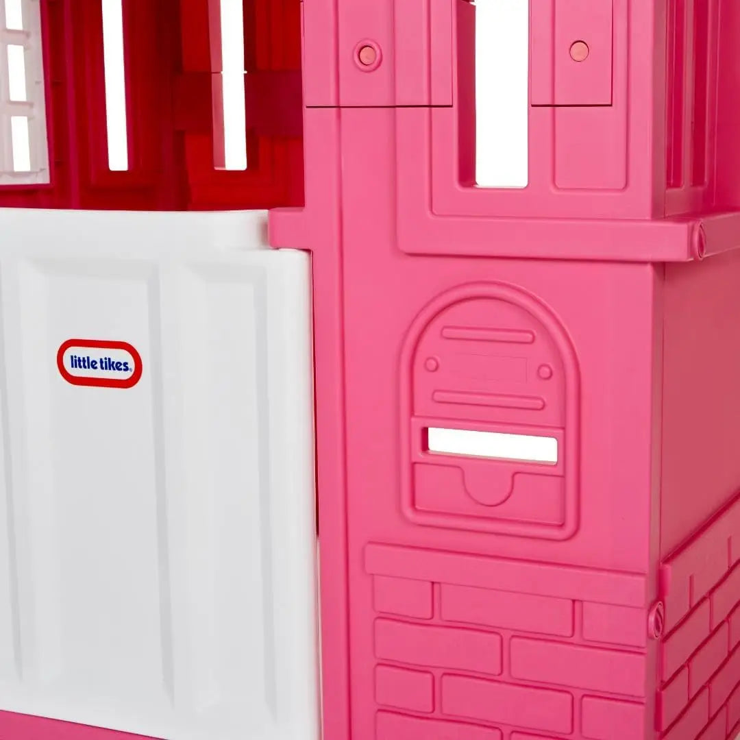 Pretend Princess Playhouse: Cape Cottage, Working Doors & Windows, Ages 2+, Pink