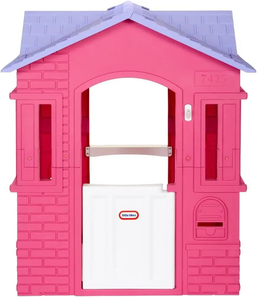 Pretend Princess Playhouse: Cape Cottage, Working Doors & Windows, Ages 2+, Pink