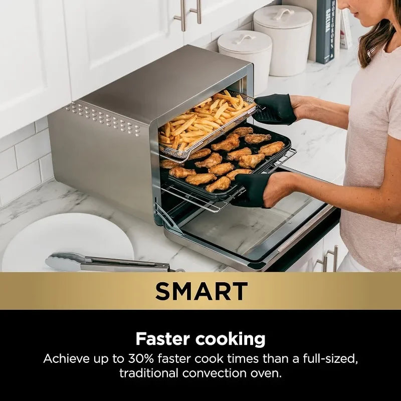 Ninja DT251 Foodi 10-in-1 Smart XL Air Fry Oven, True Surround Convection